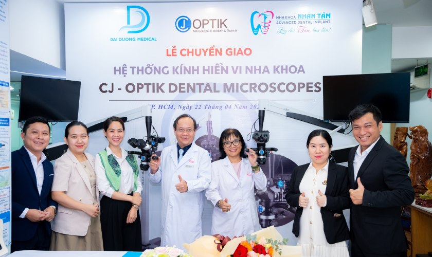 Lễ chuyển giao hệ thống kính hiển vi nha khoa CJ-Optik