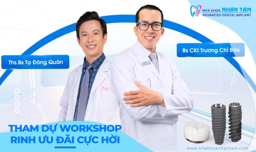 Tham dự workshop - Rinh ưu đãi cực hời