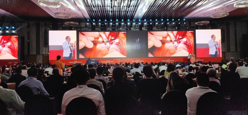 TS.BS Võ Văn Nhân báo cáo