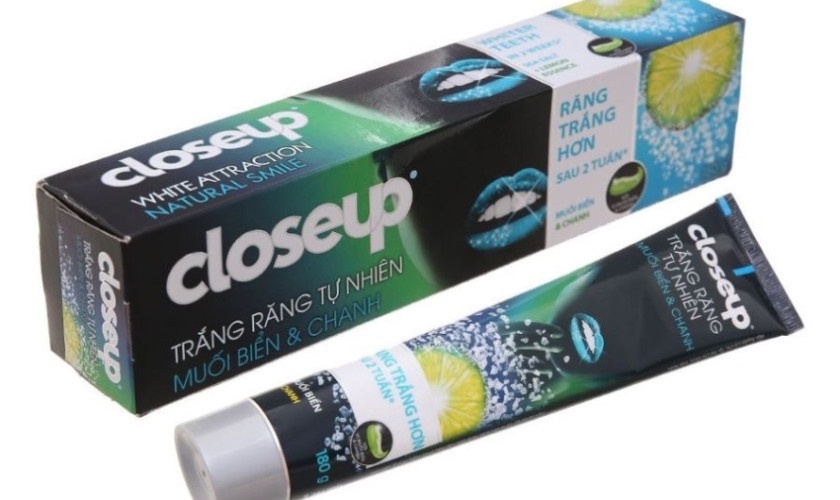 Kem đánh răng tẩy trắng được nhiều gia đình Việt tin dùng