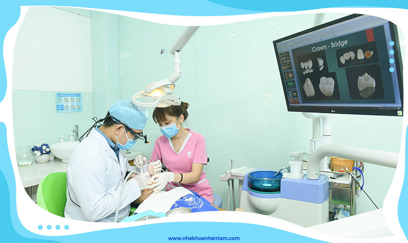 Quy trình trám răng lấy tủy tại Nha khoa Nhân Tâm