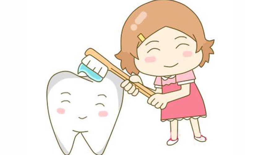 Làm sạch răng ít nhất 2 lần/ mỗi ngày với bàn chải và kem đánh răng chuyên dụng cho trẻ