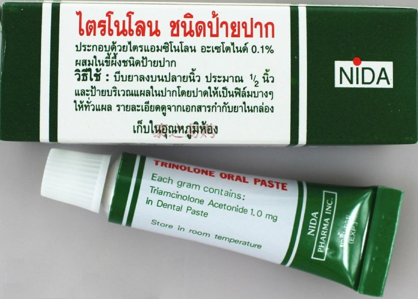 Thuốc trị nhiệt miệng Trinolone Oral