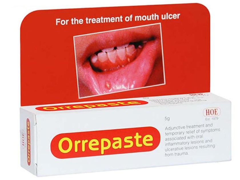 Thuốc nhiệt miệng cho trẻ em Orrepaste