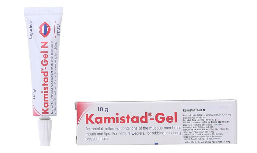 Gel trị nhiệt miệng Kamistad-Gel Stada