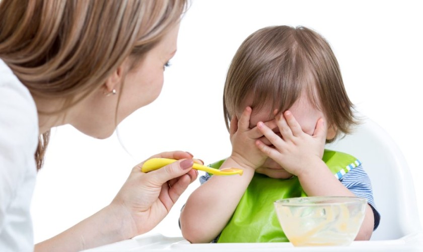 Bé chán ăn khi mọc răng