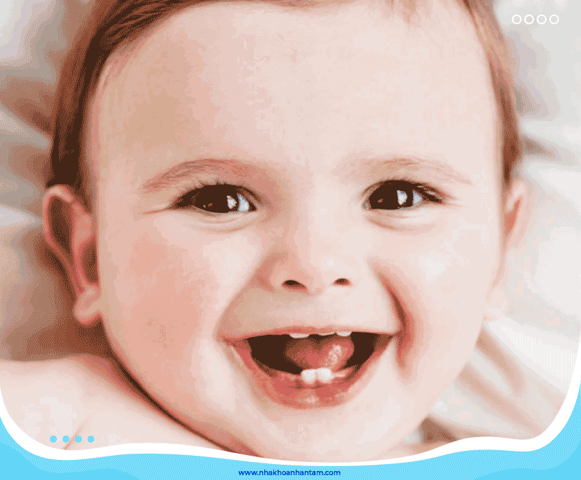 Trẻ em mọc răng sữa hàm trên hay hàm dưới trước