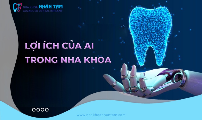 Hình: Lợi ích của việc tích hợp trí tuệ nhân tạo AI trong nha khoa
