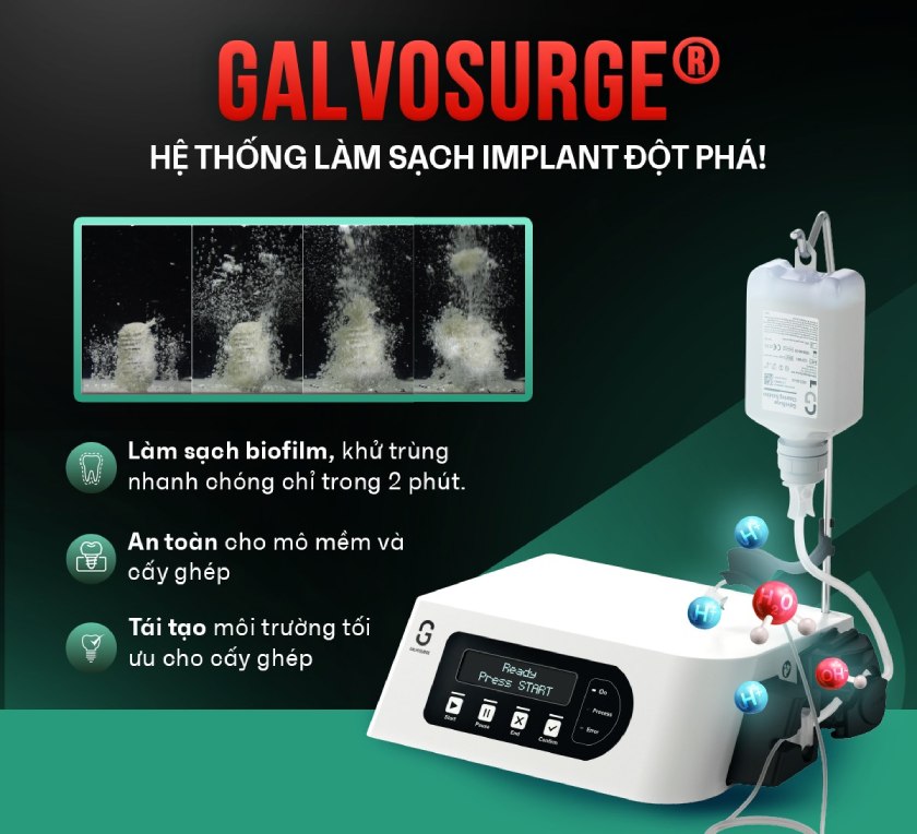 GalvoSurge – Loại bỏ màng sinh học bằng công nghệ điện phân