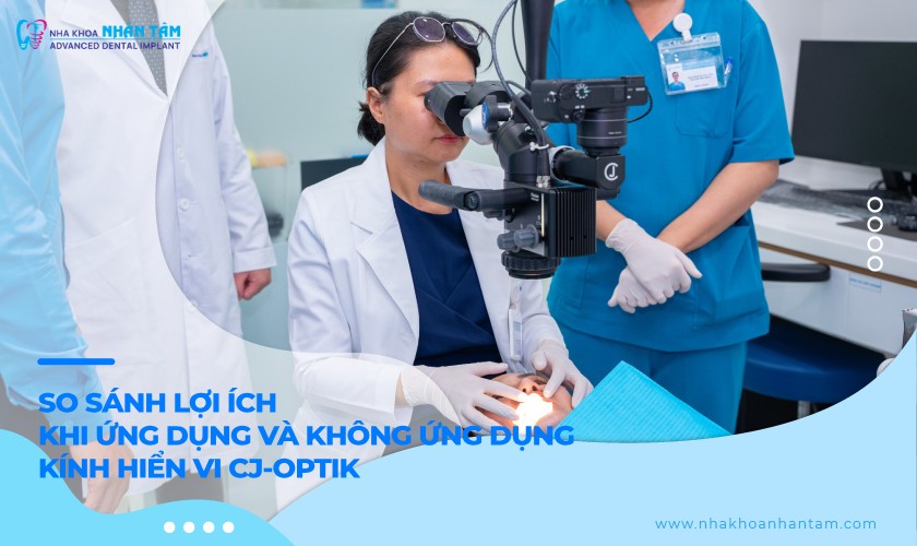So sánh lợi ích khi ứng dụng và không ứng dụng CJ-Optik