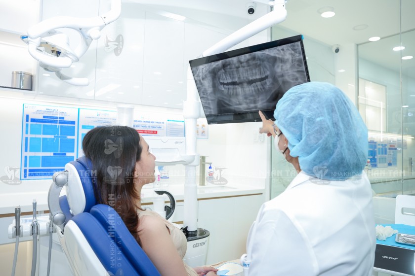 Thông qua hình ảnh X-quang CBCT, bác sĩ có thể nhận diện được tổn thương và bất thường