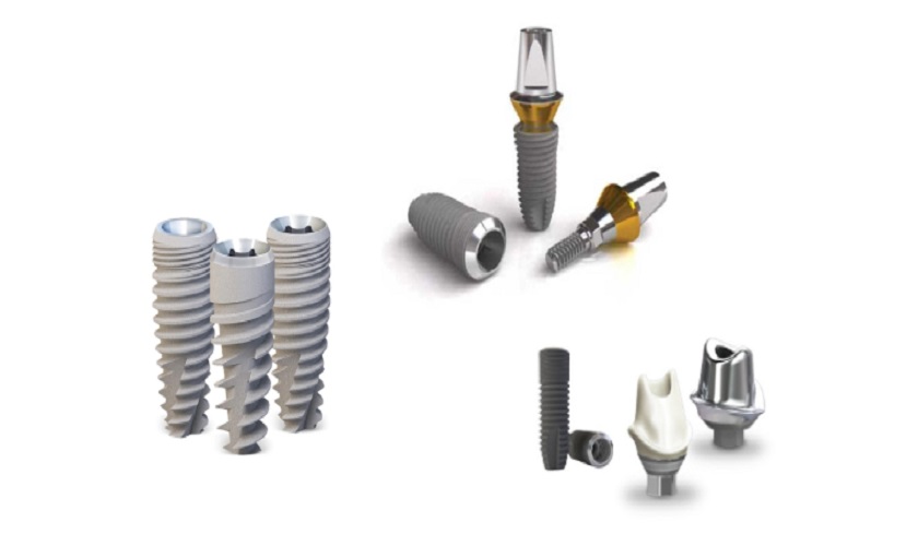 Trồng răng Implant Mỹ với thiết kế đa dạng có thể chỉ định trong hầu hết các trường hợp mất răng
