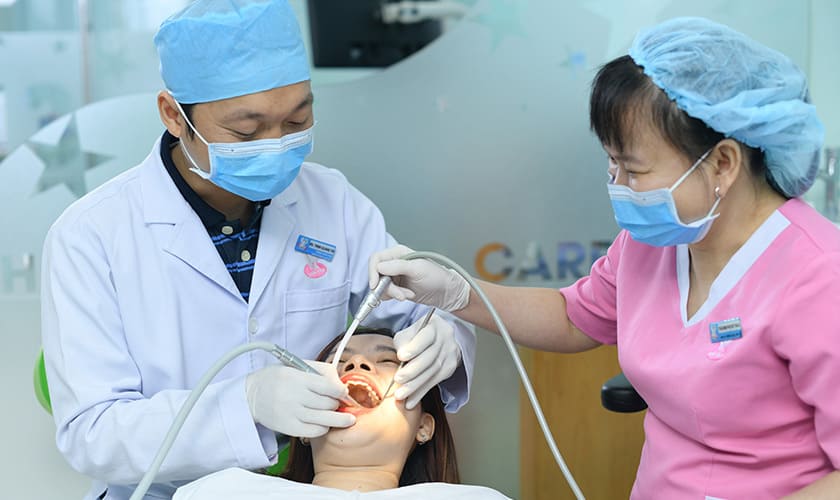 Quy trình điều trị tủy tại Nha khoa Nhân Tâm đảm bảo nghiêm ngặt và an toàn