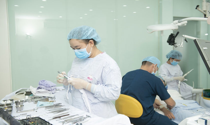 Điều trị viêm nha chu tại Nha khoa Nhân Tâm